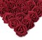 Artificial Rose Flower Heads – 100 Pcs Realistic Burgundy Foam Roses (Stemless) for DIY Wedding, Baby Shower, Centerpieces, Party Tables & Home Décor